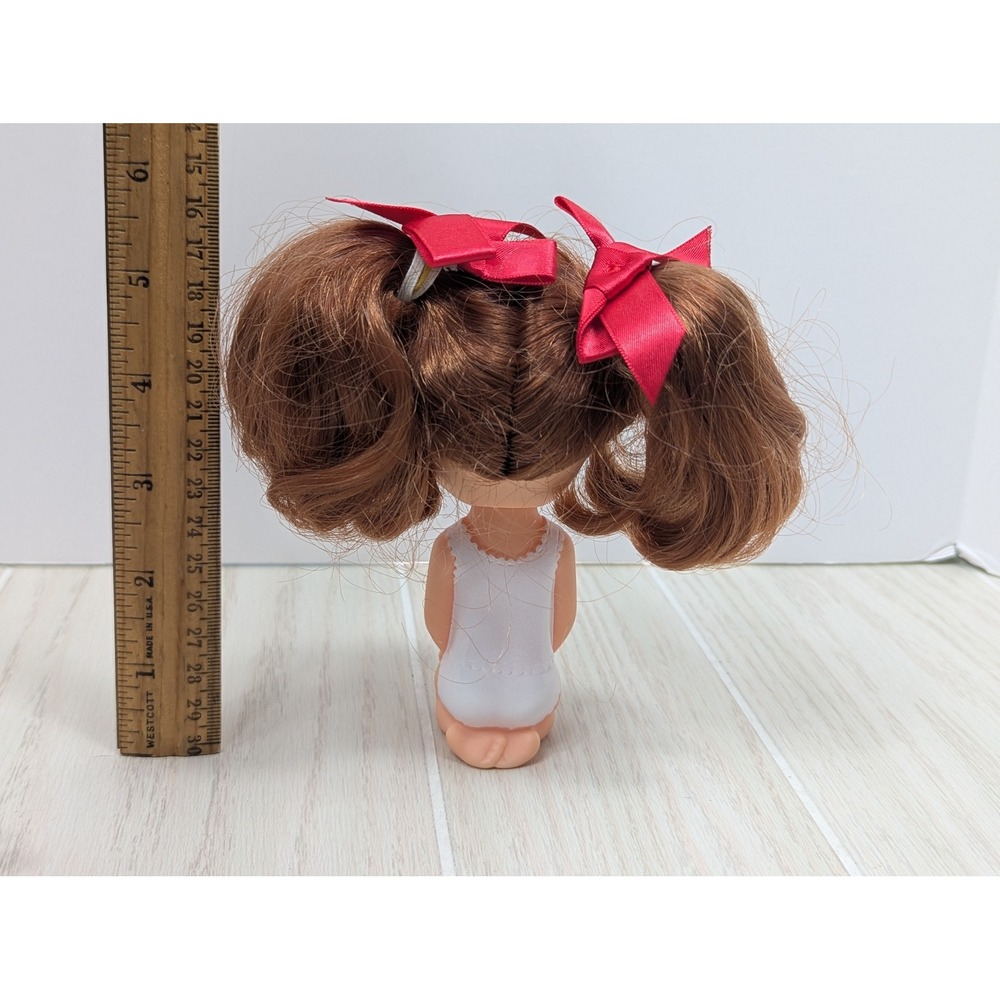 Playskool Sweetie Pops Doll Brown Hair Vintage 6 Outfits attached hands feet - Picture 9 of 13